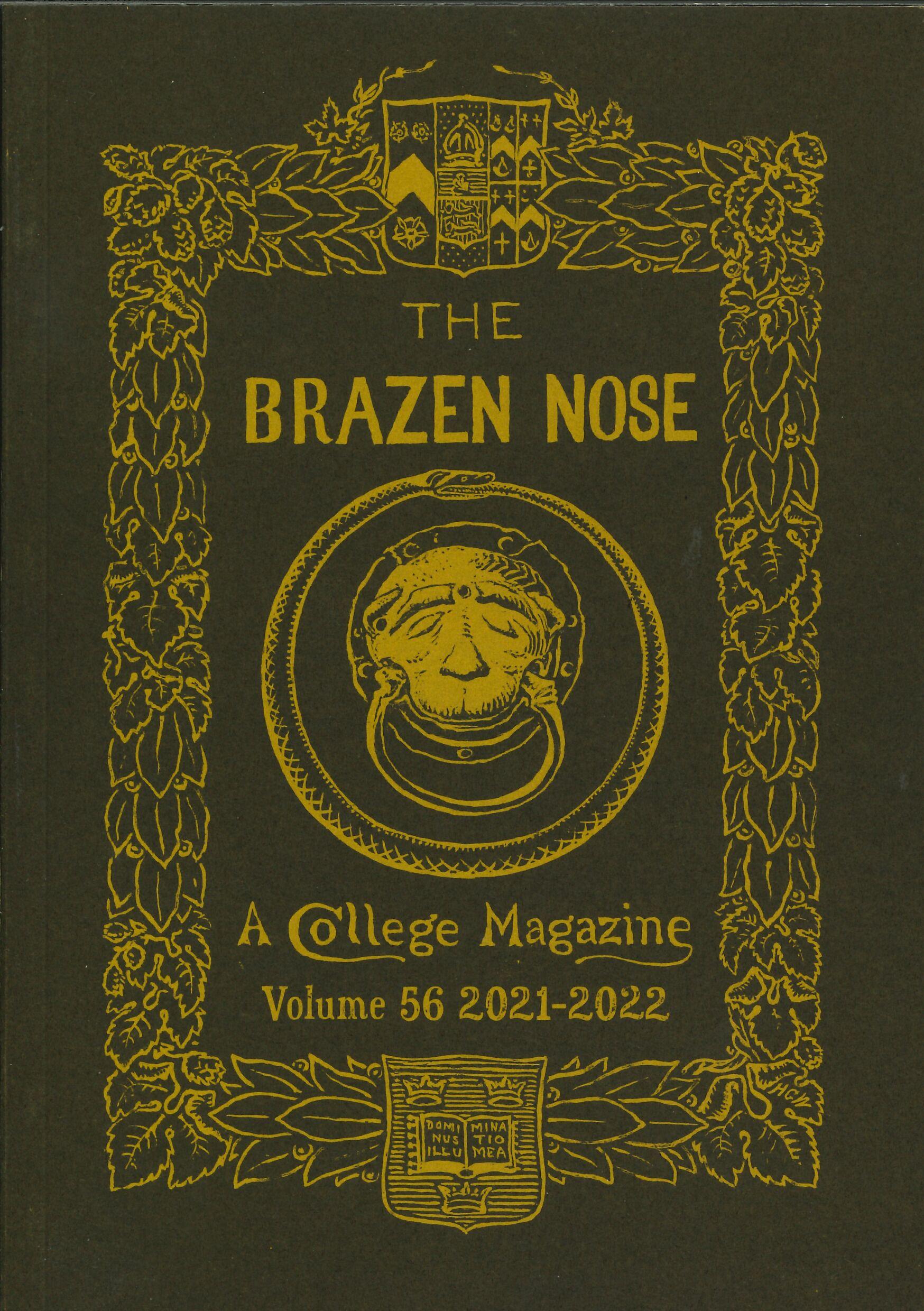 Brazen Nose Vol 56 2021 2022 cover