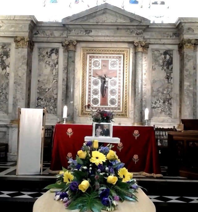 Dr Simon Altmann Funeral Service in Brasenose Chapel