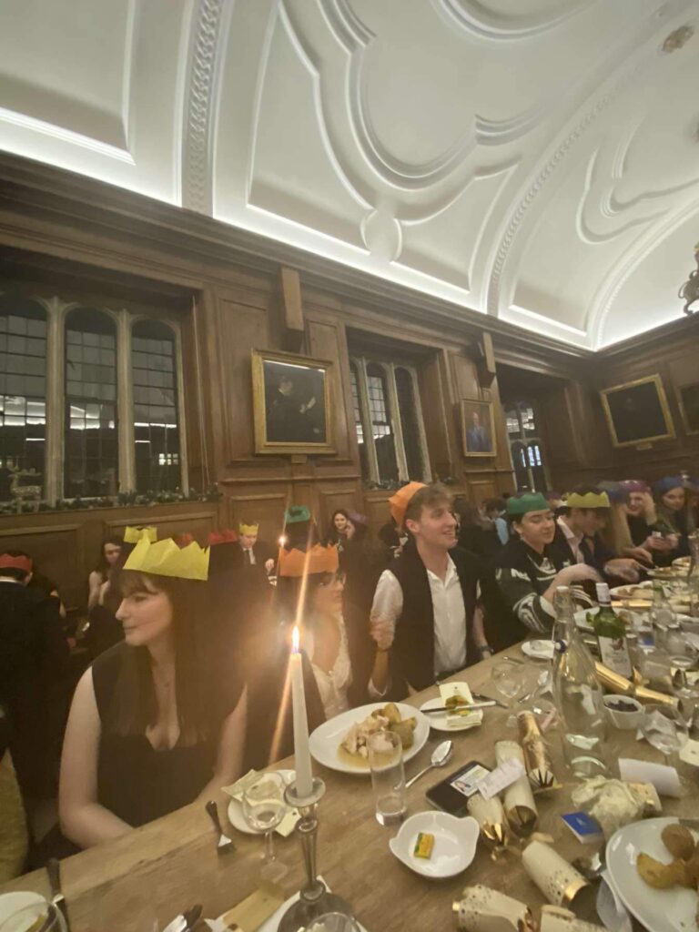 Image of a christmas celebration