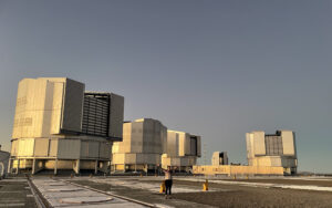 Picture of Jayne Birkby at a space research centre