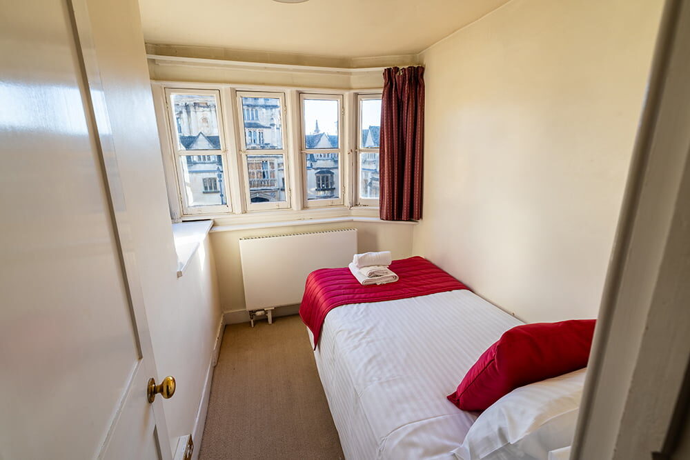 A single room in our historic main site.