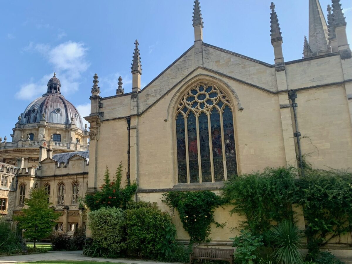 The exterior of the College Chapel