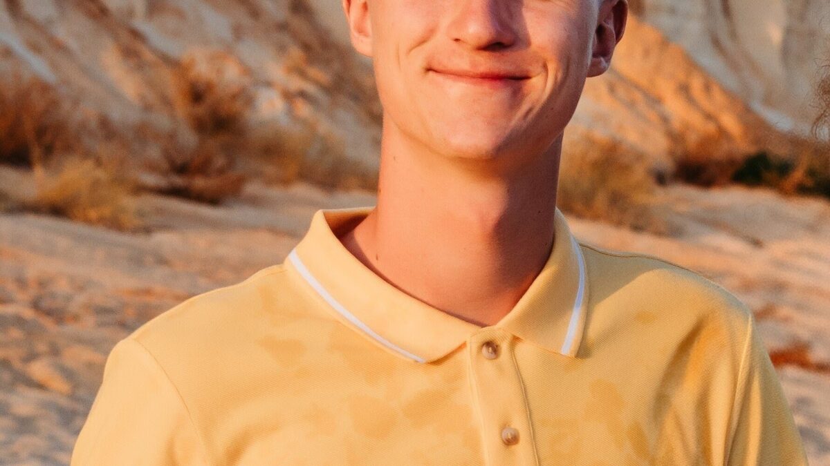 Picture of Matt Coulter on holiday somewhere sunny